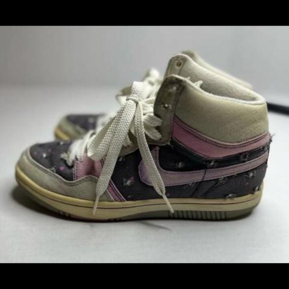Nike Court Force ‘Cool Rose Denim Splatter’ - Size 6.5